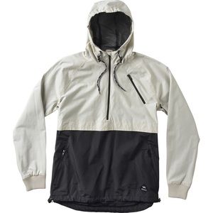 RVCA 3/4 zip windbreaker